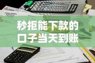 秒拒能下款的口子当天到账