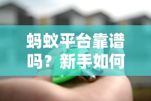 蚂蚁平台靠谱吗？新手如何安全使用蚂蚁平台进行投资理财
