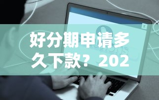 好分期申请多久下款？2025最新实测当天到账全流程解析