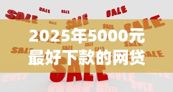 2025年5000元最好下款的网贷app