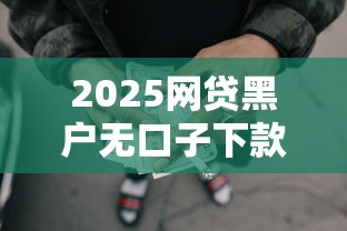2025网贷黑户无口子下款困境解析