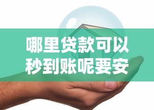 哪里贷款可以秒到账呢要安全可靠快速放款的平台