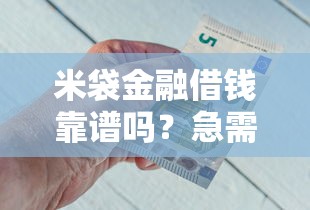 米袋金融借钱靠谱吗？急需小额贷款如何安全快速申请