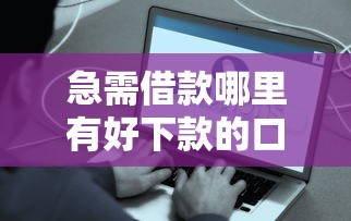 急需借款哪里有好下款的口子？要正规安全秒到账的