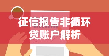 征信报告非循环贷账户解析