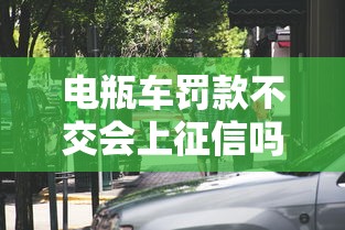 电瓶车罚款不交会上征信吗