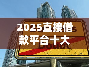 2025直接借款平台十大推荐