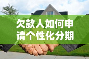 欠款人如何申请个性化分期还款