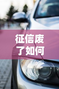 征信废了如何贷款买车5招破解