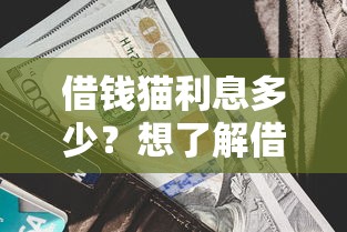 借钱猫利息多少？想了解借钱猫平台的真实借款利率
