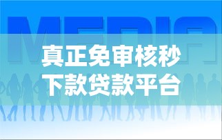 真正免审核秒下款贷款平台推荐