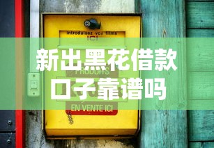 新出黑花借款口子靠谱吗
