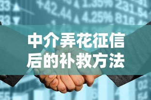 中介弄花征信后的补救方法指南