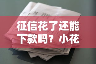 征信花了还能下款吗？小花钱包通过率高的借款平台推荐