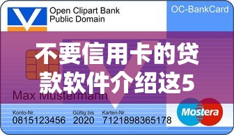 不要信用卡的贷款软件介绍这5个！本文为您深入评述！