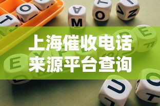 上海催收电话来源平台查询指南