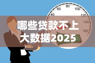 哪些贷款不上大数据2025年内部透露！顺便梳理这5个借款不上平台的数据