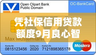 凭社保信用贷款额度9月良心智能推荐！隆重集合穗悦周转以及吉光周付宝等5个贷款口子