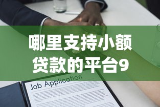 哪里支持小额贷款的平台9月借款平台盘点！本文为您细致发布！_1
