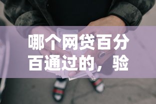 哪个网贷百分百通过的，验证五个贷款平台百分百通过的