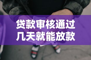 贷款审核通过几天就能放款9月终极借贷方案！深究五个网贷审核通过几天就能放款