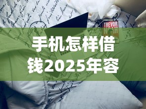 手机怎样借钱2025年容易过的可选择的余地很足！本文为您细致过滤这5个借款平台！_1