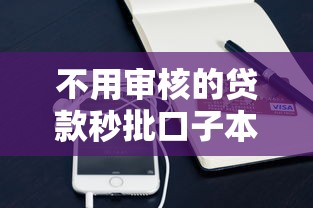 不用审核的贷款秒批口子本月紧急审核技巧！收集5个在手机上不看征信贷款