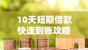 10天短期借款快速到账攻略