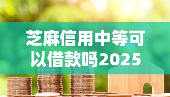芝麻信用中等可以借款吗2025年立刻珍藏！专业分析五个芝麻信用中等可以申请贷款软件