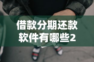 借款分期还款软件有哪些2025年速贷必学方法！本篇揭秘5个网贷分期还款平台有很多