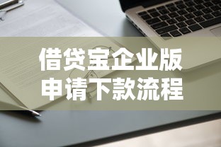 借贷宝企业版申请下款流程详解