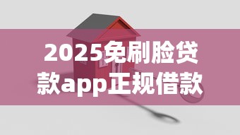 2025免刷脸贷款app正规借款口子