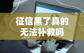 征信黑了真的无法补救吗
