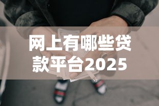 网上有哪些贷款平台2025年满满干货！搜罗5个网贷口子有很多可以借钱
