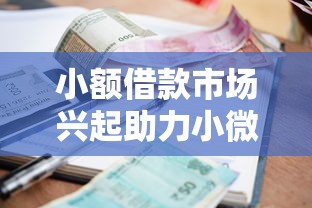 小额借款市场兴起助力小微经济
