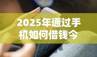 2025年通过手机如何借钱今日必懂技巧！本篇清点五个网贷口子通过手机借款即可