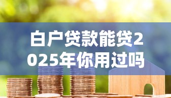 白户贷款能贷2025年你用过吗！本次筛选这五个白户借钱能借平台