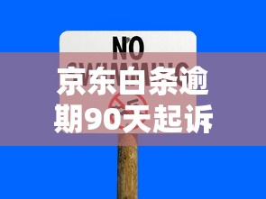 京东白条逾期90天起诉风险解析
