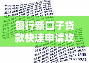 银行新口子贷款快速申请攻略