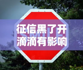 征信黑了开滴滴有影响吗