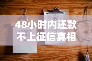 48小时内还款不上征信真相