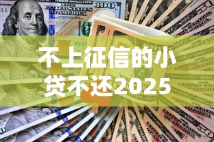 不上征信的小贷不还2025年应急攻略！探究这5个很容易下的小额贷款
