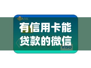 有信用卡能贷款的微信口子2025年专业分析评测！本篇展示5个有信用卡的网贷app可以借钱