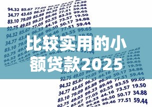 比较实用的小额贷款2025年借款平台力荐！本文解析5个小额借款的平台很实用