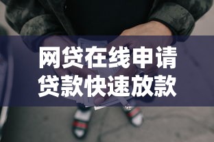 网贷在线申请贷款快速放款攻略