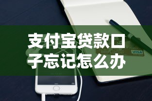 支付宝贷款口子忘记怎么办