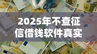2025年不查征信借钱软件真实测评