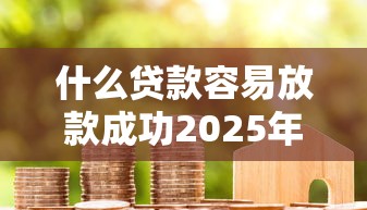 什么贷款容易放款成功2025年快看这5个！本篇为您深度叙述！