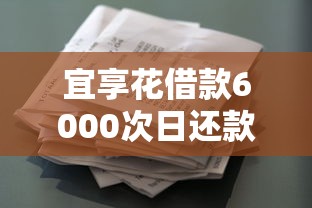 宜享花借款6000次日还款金额详解