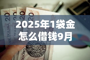 2025年1袋金怎么借钱9月迅速存储！本文展示5个支付宝上不用芝麻分借钱